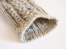 画像をギャラリービューアに読み込む, 【糸と編み図のキット】ハニカムレースソックス〜REGIA TWEED〜
