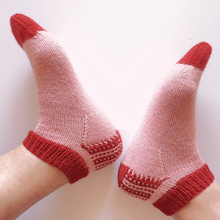 画像をギャラリービューアに読み込む, 【編み図】ラダーレースソックス(pdfファイル)