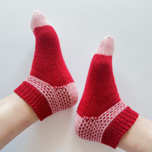 画像をギャラリービューアに読み込む, 【編み図】つぶつぶソックス(印刷物)