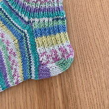 画像をギャラリービューアに読み込む, 【編み図】ソックヤーン毛糸1玉で2足の靴下♪(pdfファイル)