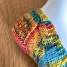 画像をギャラリービューアに読み込む, 【編み図】ボックスかかとのフットカバー(印刷物)