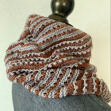 画像をギャラリービューアに読み込む, 【編み図】Pearl Lined Cowl(pdfファイル)