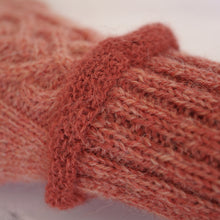 画像をギャラリービューアに読み込む, 【編み図】ハート模様の指なし手袋/ミトン(pdfファイル)