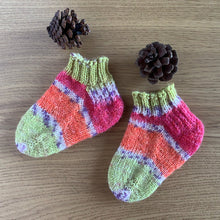 画像をギャラリービューアに読み込む, 【編み図】ベビー靴下〜Hello Baby! Socks〜(pdfファイル)