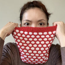 画像をギャラリービューアに読み込む, 【キット】シェル模様のスヌード