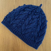 画像をギャラリービューアに読み込む, 【編み図】Leafy Bobble Hat(pdf)
