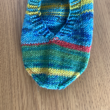 画像をギャラリービューアに読み込む, 【編み図】ボックスかかとのフットカバー(pdfファイル)