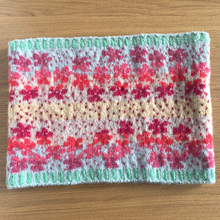 画像をギャラリービューアに読み込む, 【編み図】Sakura Cowl (pdfファイル)