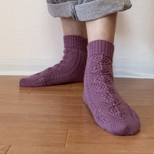 画像をギャラリービューアに読み込む, Hollyhock Socks
