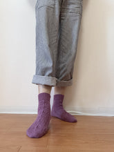 画像をギャラリービューアに読み込む, Hollyhock Socks
