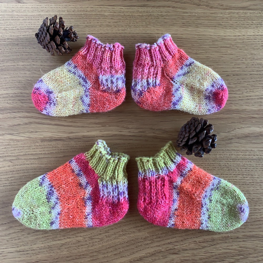 編み図】ベビー靴下〜Hello Baby! Socks〜（印刷物） – L